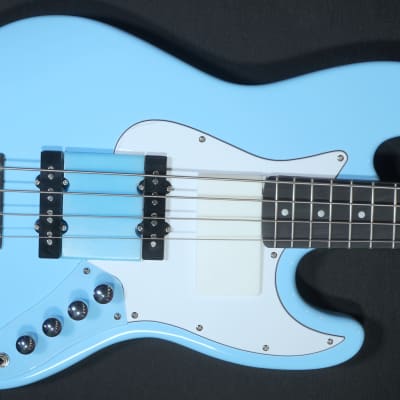 FINGER RAMP U Bass Dolcevita JB model 2022 - Vintage California Blue image 4