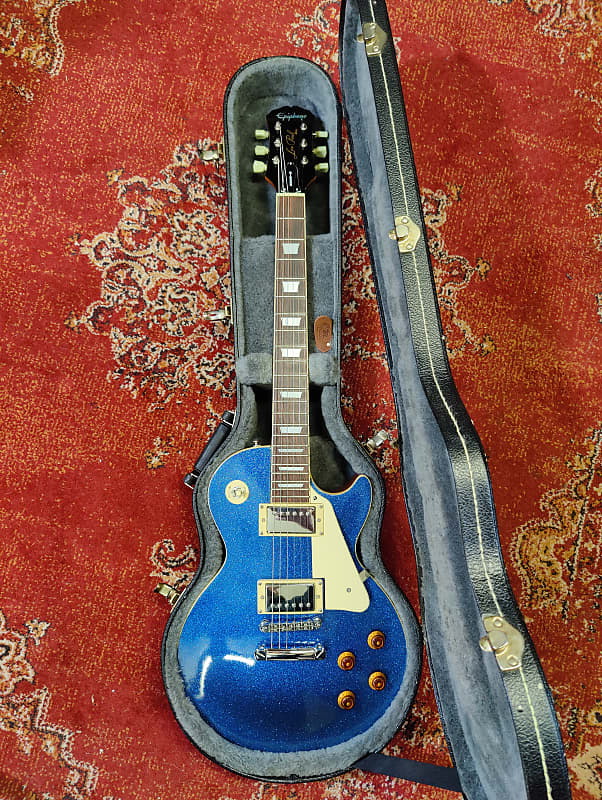 1996 Limited Edition Blue Sparkle Epiphone Les Paul Standard