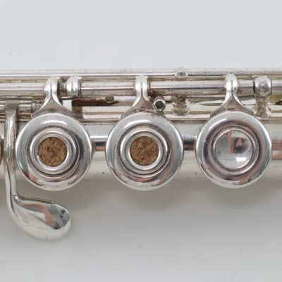 Emerson Flute Open Hole B Foot Silver Head SN 87534 GREAT PLAYER image 20