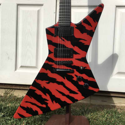 Black Diamond Custom Shop Xpro Explorer guitar w/case for sale