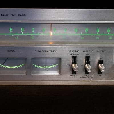 Technics Computer Equalizer SH-8046 & Technics ST-500 AM/FM | Reverb