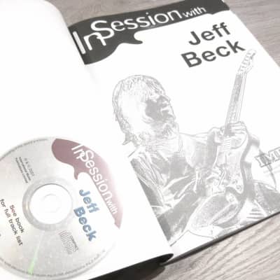 Jeff Beck In Session with Audio CD Sheet Music Song Book Guitar Tab Tablature image 4