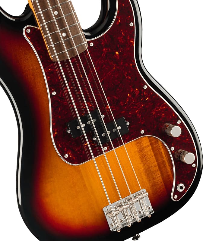 Squier - Classic Vibe 60s Precision Bass® - Laurel Fingerboard - 3-Color Sunburst image 1