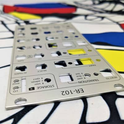Orthogonal Devices ER-101/102 // 4-track CV/gate sequencer w/expander and aluminum alt panel image 6