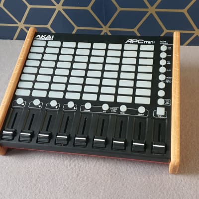 Akai APC Mini Oak Stand (ONLY) from Synths And Wood with VESA Mounting image 5