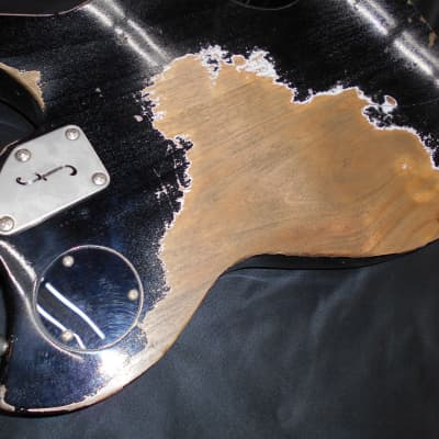 Fano Alt de Facto RB6,P-90,Bull Black,Rosewood,Heavy Distress,Left Handed  2022 | Reverb