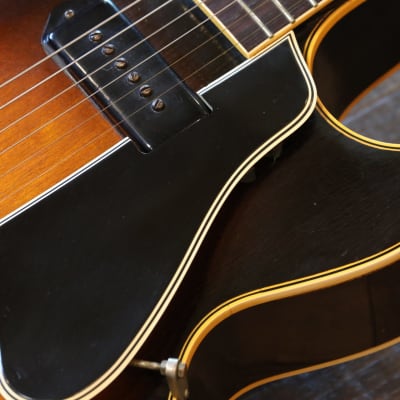 Vintage! 1949 Gibson ES-175 Archtop Hollowbody Guitar Tobacco Burst w/ Dogear P-90 + Gibson Case image 4