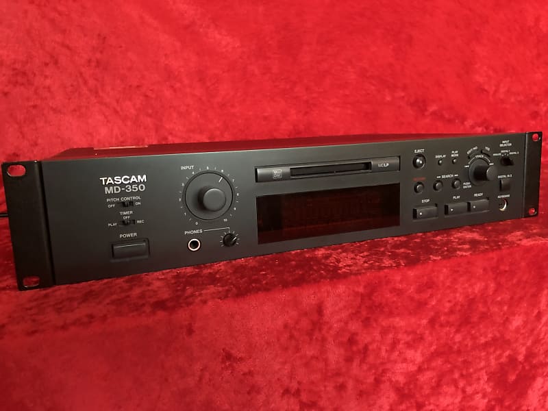 TASCAM MD350 Professional Minidisc Recorder Reverb