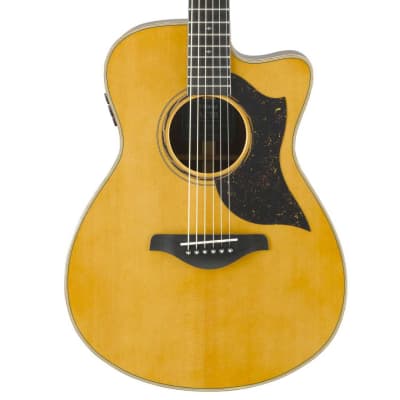 Yamaha AC5R ARE Vintage Natural Acoustic Electric Guitar w/Case image 4