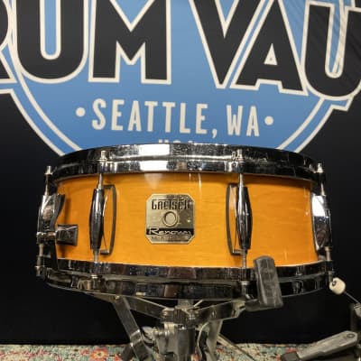 Gretsch - 14x5" Renown Maple Snare Drum - Natural Gloss image 1