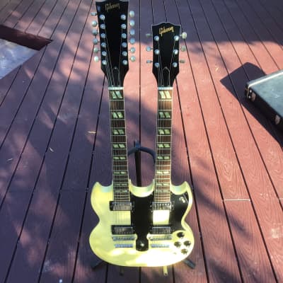 1978 Gibson EDS-1275 Doubleneck - White image 3