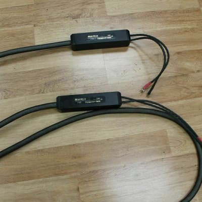 Music Wave Super 1780 Transparent Speaker Cables X1 Pair Black image 6