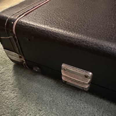Aria Pro 2 Mockingbird vintage case with red interior 1982 - Black image 11