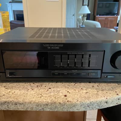 Vintage Sony TA-AX390 High-Fidelity Integrated Stereo Receiver with Built-In Tape & Phono Preamps image 2