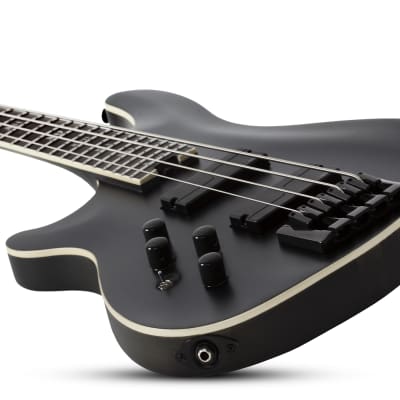 Schecter SLS Evil Twin-4 LH Satin Black Left-Handed Electric Bass Evil Twin 4 - BRAND NEW image 2