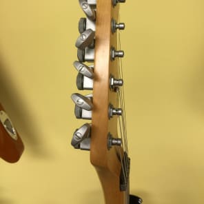 1989 Fender Stratocaster Plus Electric Guitar Black Strat Gold Lace Sensor image 13