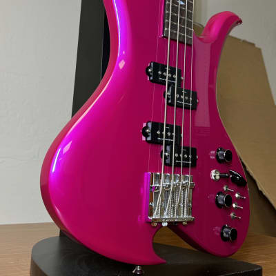 B.C. Rich Custom Shop Wave Bass 2024 - Ultraviolet image 6