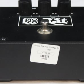 1998 Pro Co Vintage Rat Reissue Distortion Pedal w/ LM308