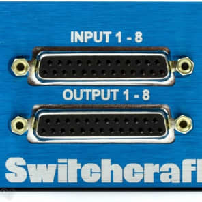 Switchcraft Studio Patch 1625 16-point TT - DB25 Patchbay image 2