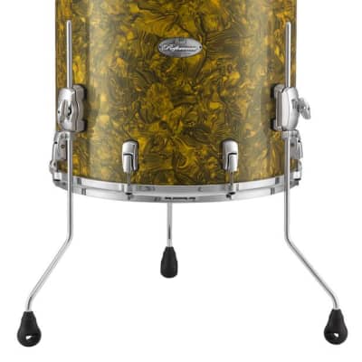 Pearl Music City Custom 14"x12" Reference Series Floor Tom BRIGHT CHAMPAGNE SPARKLE RF1412F/C427 image 17
