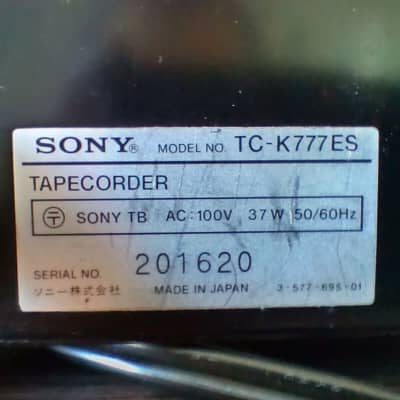 Sony TC-K777ES Black image 6