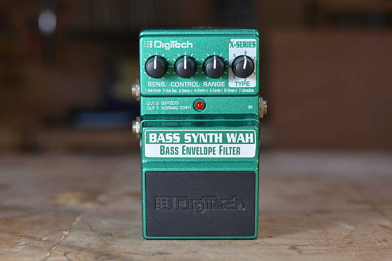 DigiTech X-Series Bass Synth Wah Envelope Filter 2010s - Green image 1