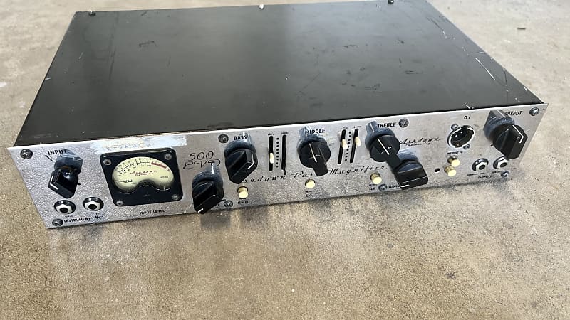 Ashdown Bass Magnifier ABM 500 EVO (500W Rackmount Bass Head) | Reverb