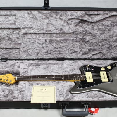 Fender American Professional II Jazzmaster RW Mercury w/ Case image 9