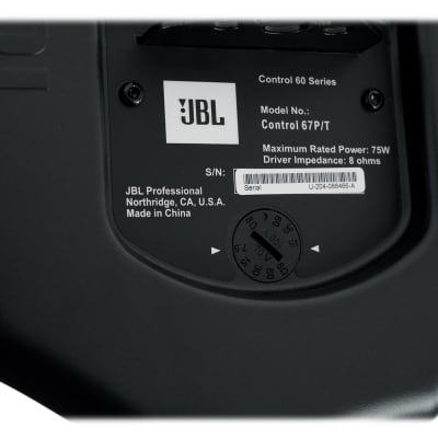 12) JBL Control 67 P/T 6.5" Commercial 70v Black Hanging Pendant Speakers C67P/T image 6