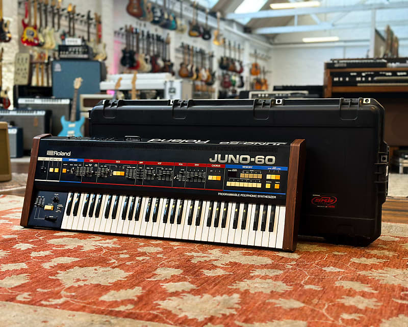 Roland Juno 60 w/ Flight Case image 1