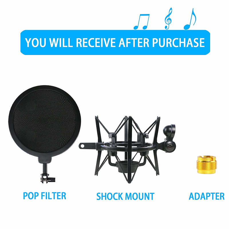 Blue Yeti Shock Mount Alloy Shockmount Reduces Vibration Noise