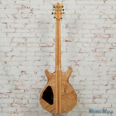 1982 Moonstone Eclipse Natural Burl Double Cut Electric Guitar (USED) image 9