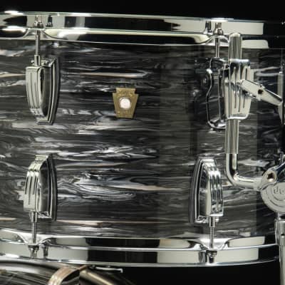 Ludwig Classic Maple FAB 3pc Shell Pack - Vintage Black Oyster image 6