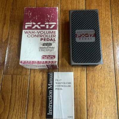 Reverb.com listing, price, conditions, and images for dod-fx17-wah-volume