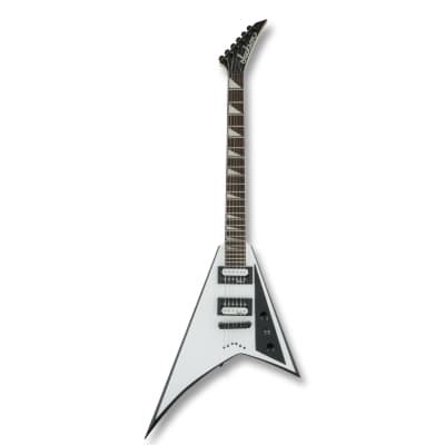 Jackson - JS Series Rhoads JS32T - Electric Guitar - White with Black Bevels image 2