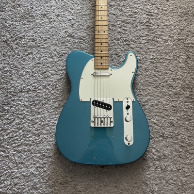 Fender Standard Telecaster 2015 MIM Lake Placid Blue Maple Neck Modified Guitar image 1