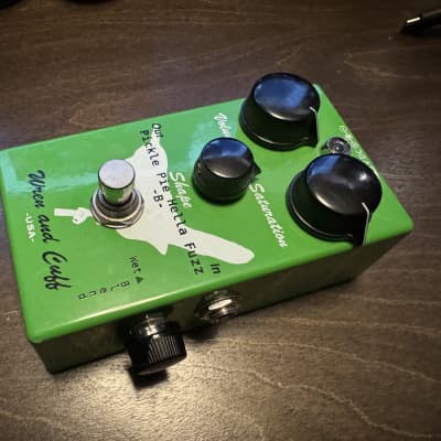 Reverb.com listing, price, conditions, and images for wren-and-cuff-the-pickle-pie-hella-fuzz