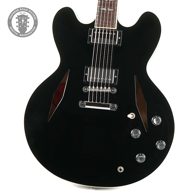 2010s Gibson Custom Shop Dave Grohl Signature DG-335 Ebony image 1