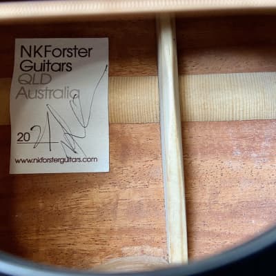 NK Forster (UK) Parlour King Tenor Guitar 2021 Satin Lacquer image 9