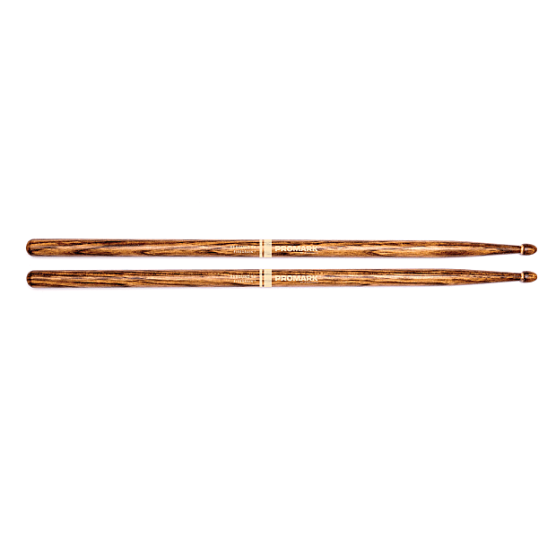 Pro-Mark R5AFG FireGrain Rebound 5A Hickory Wood Tip Drum Sticks image 2