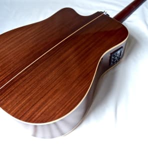 Alvarez MD70CE Masterworks Acoustic/Electric Guitar Natural w/ Alvarez Gig Bag image 7