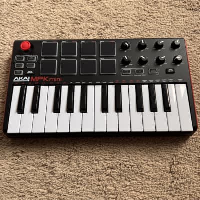 Akai MPK Mini MKIII Portable 25-Key MIDI Controller 2022 - Present - Black