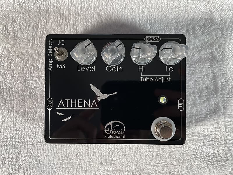 Vivie ATHENA Tube Analyzed Distortion Guitar Pedal | Reverb