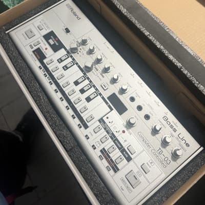 Roland TB-03 Boutique Series Synthesizer Module Bass Line Synthesizer 2016 - Present - Silver