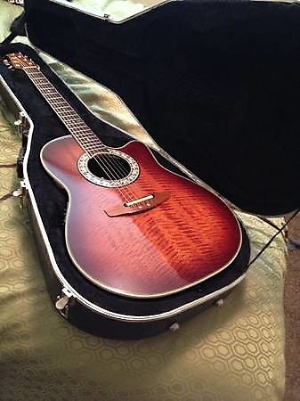 Ovation Ultra Deluxe 1528D 1985 Burst | Reverb