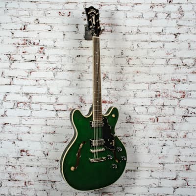 Guild - Starfire IV/ST - Semi-Hollow Body HH Electric Guitar, Emerald Green - w/OHSC - x5822 - USED image 4