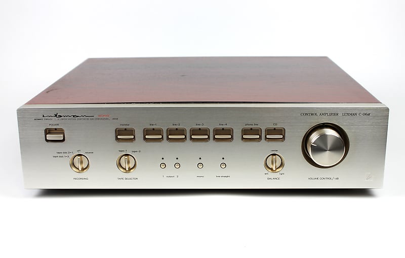 Luxman C-06a Control Amplifier Preamp Peamplifier 06 image 1