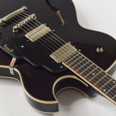 Guild Starfire I SC Electric Guitar - Vintage Walnut image 6