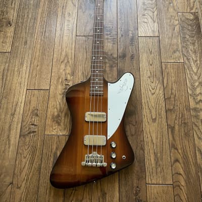 1990 Orville by Gibson Thunderbird Electric Bass Guitar Sunburst MIJ Fujigen image 3