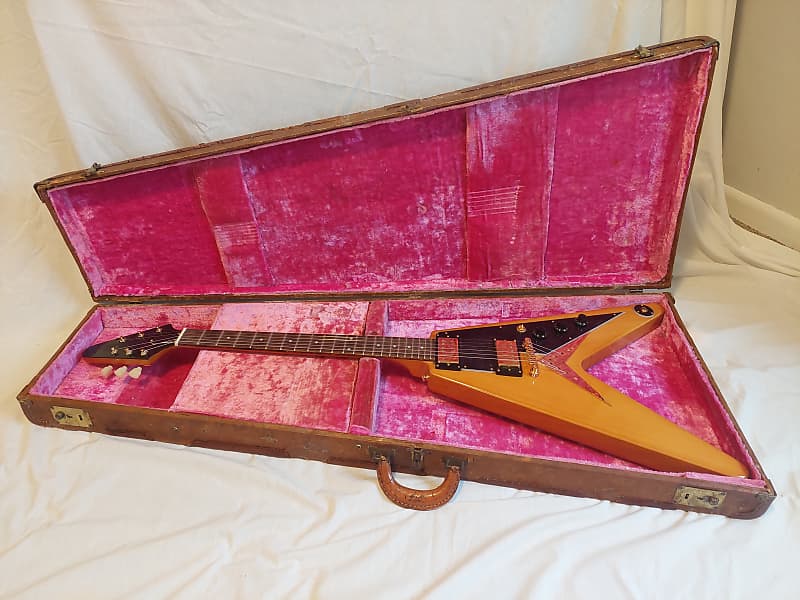 1958 Gibson Flying V Case Replica Reverb